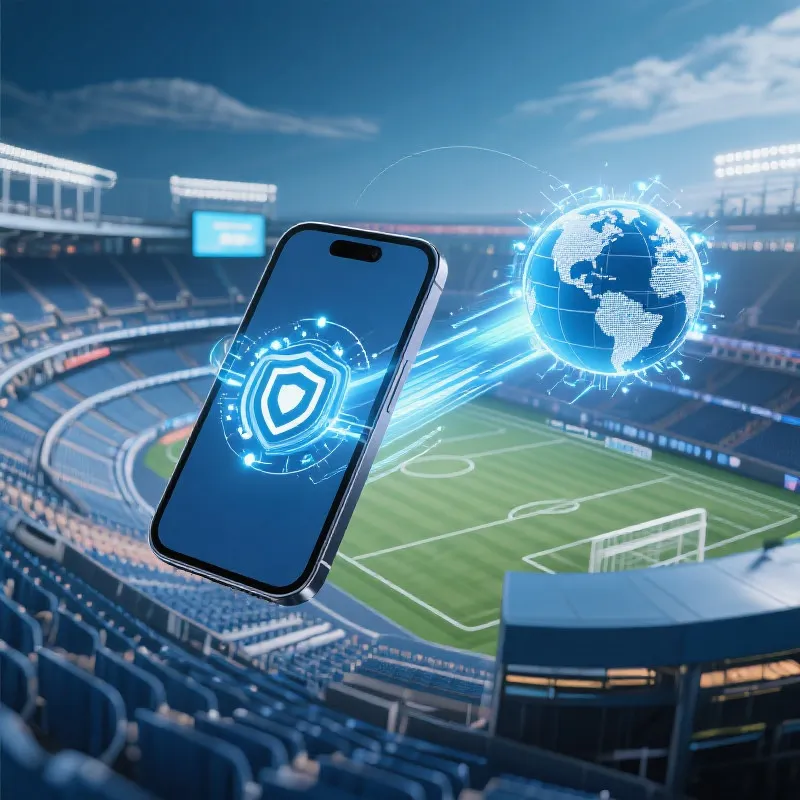 数据安全与极速网络示意图